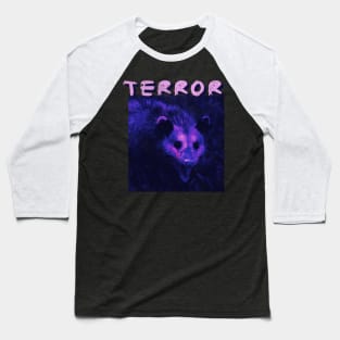 Purple Terror Possum Baseball T-Shirt